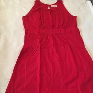 Red Cotton Dress